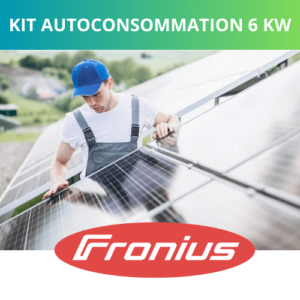 Kit Solaire Autoconso 6 KW mono - Onduleur Fronius