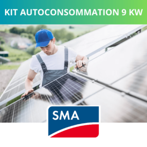 Kit Solaire Autoconso 9 KW tri - Onduleur SMA