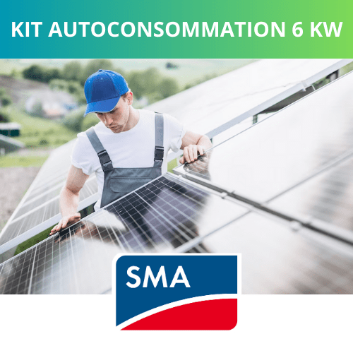 Kit Solaire autoconsommation 6 KW mono - Onduleur SMA ☀️ Maison Solaire